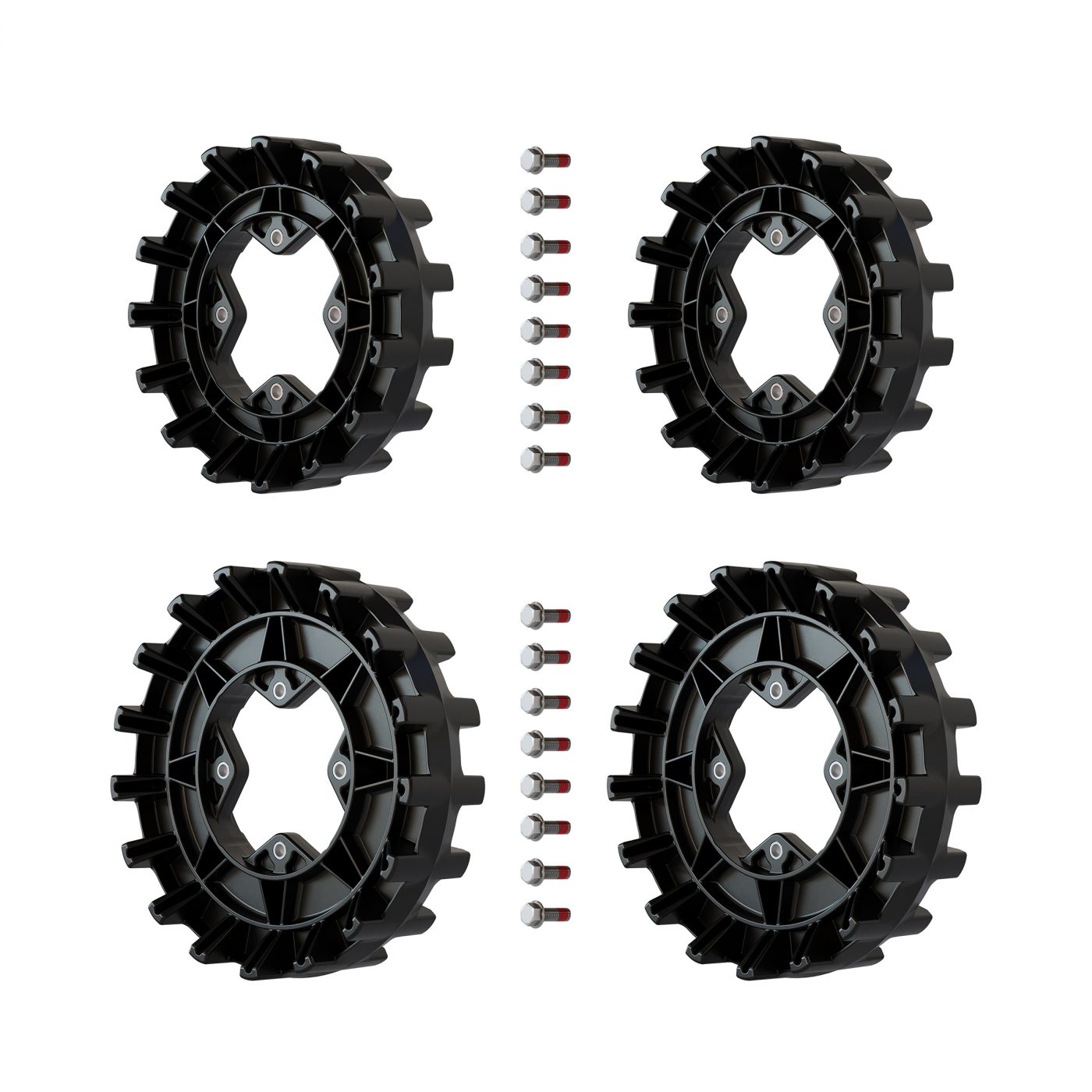 Camso Sprocket package - 15 teeth & 17 teeth - 4 bolts (7009-00-0003)
